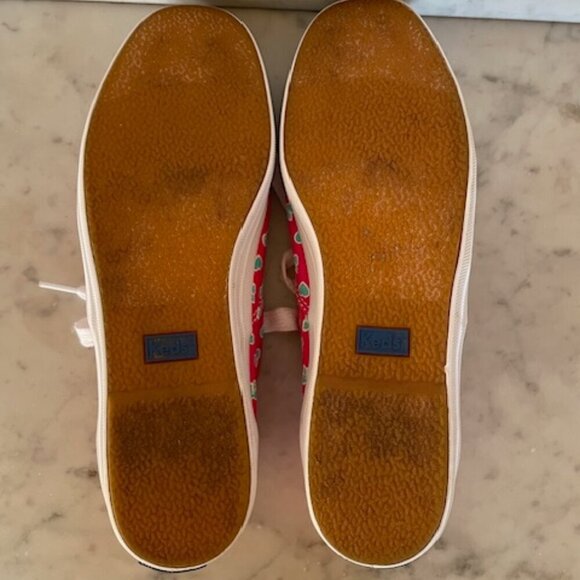 TAYLOR SWIFT KEDS Favorite Things Bows & Cats Print Pink Blue Sneakers 9… - Picture 16 of 16